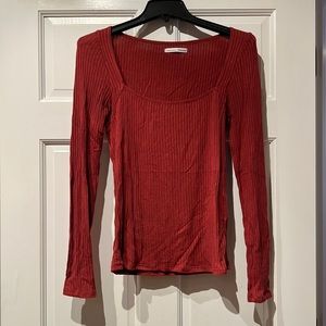 Reformation Square Neck Top